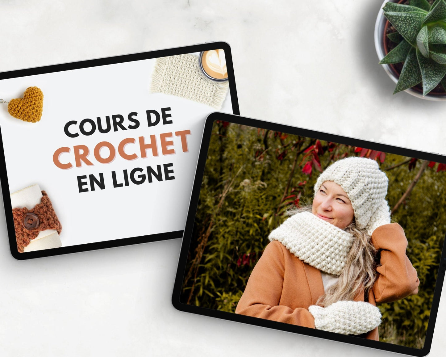 Cours pour débutants + Les essentiels de la saison froide - Crochetmilie