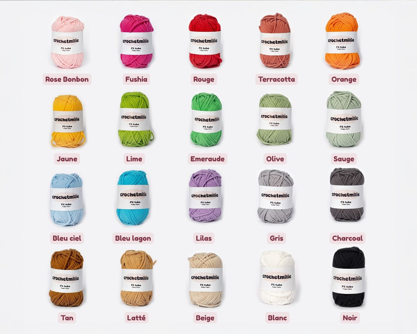 Fil Tube Crochetmilie