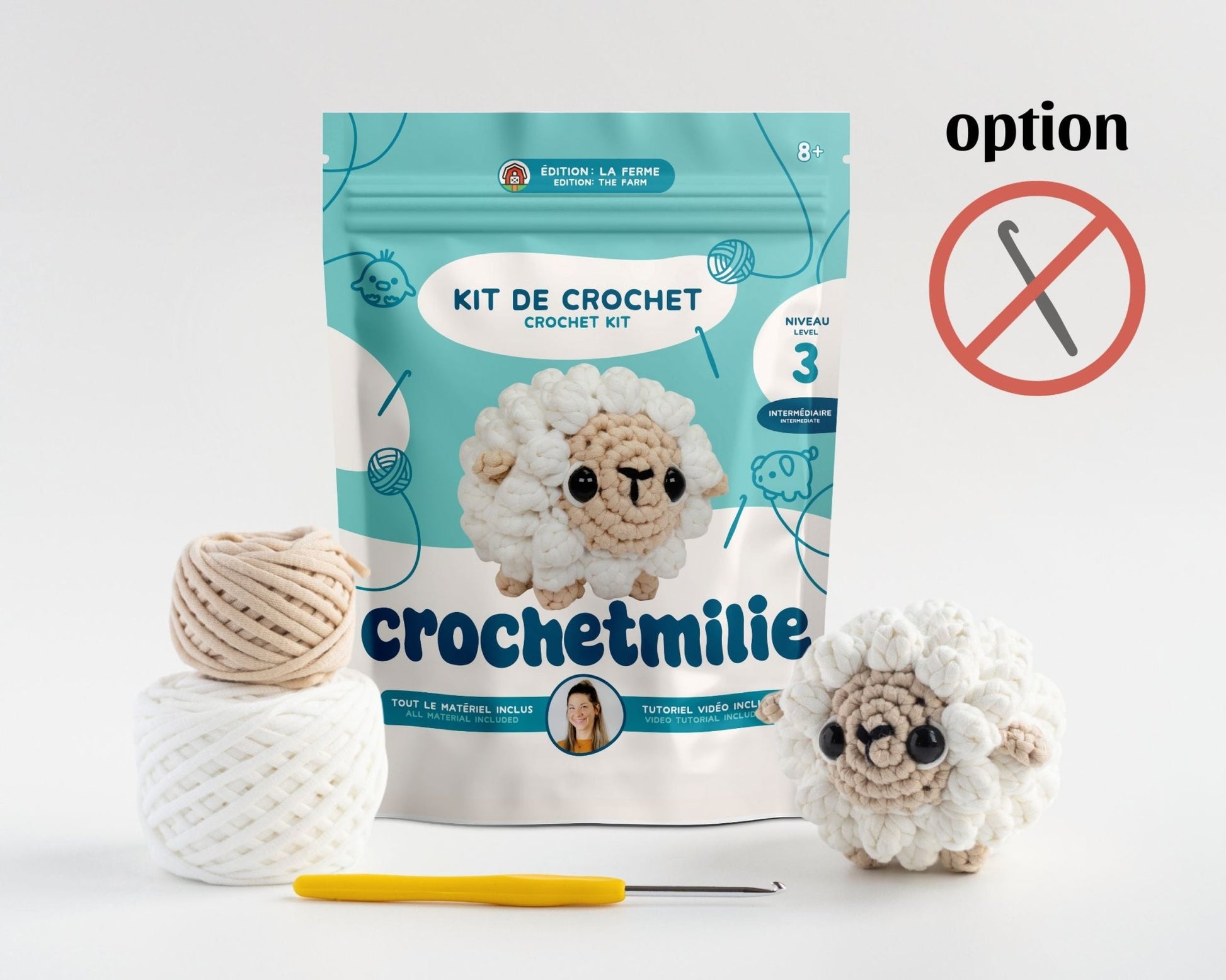 Kit de crochet - La brebis - Crochetmilie