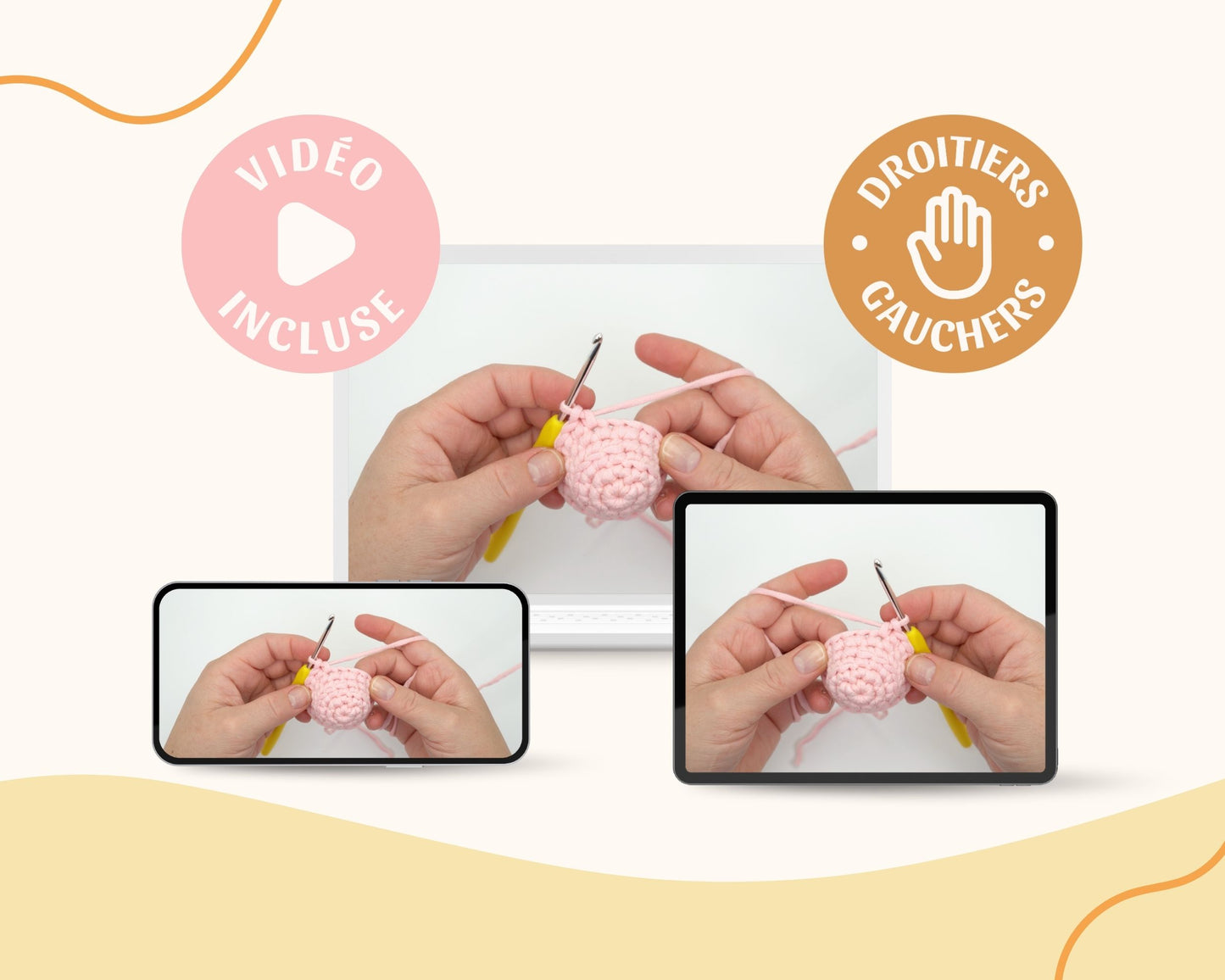 Kit de crochet - Le p'tit cochon