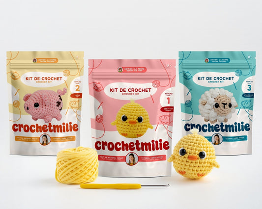 La collection de l'édition: "La Ferme" - Crochetmilie