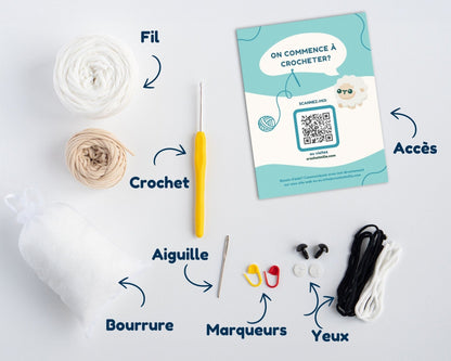 La collection de l'édition: "La Ferme" - Crochetmilie