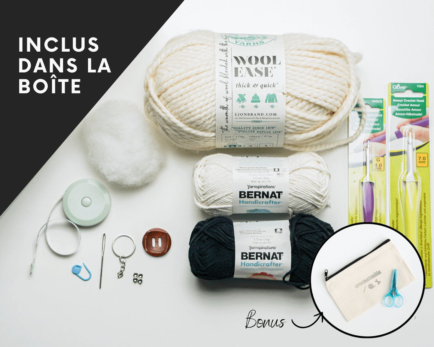 Le kit "COMMENT CROCHETER" - Crochetmilie