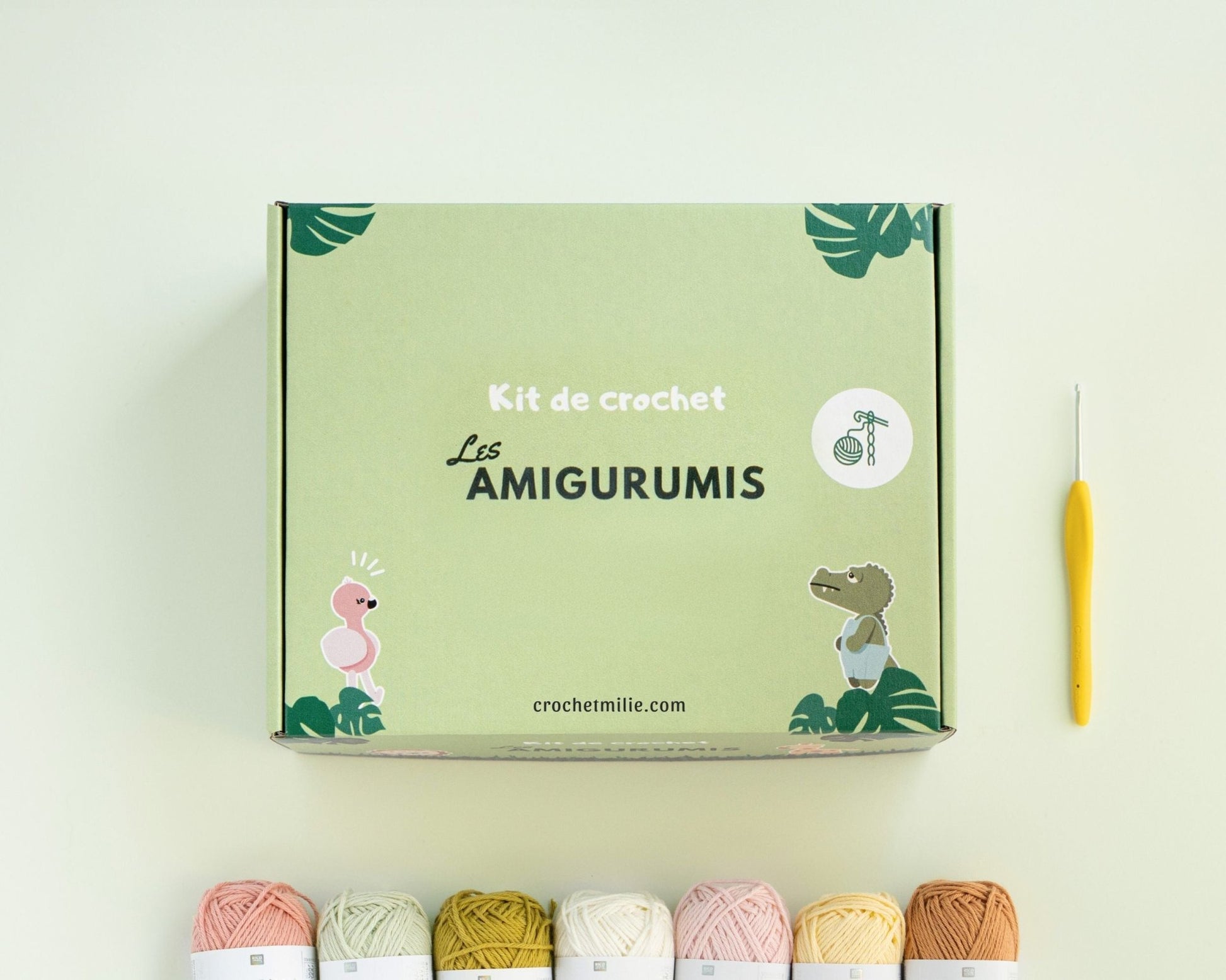 Le kit "LES AMIGURUMIS" - Crochetmilie