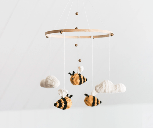 Les joyeuses abeilles - Fait à la main - Crochetmilie