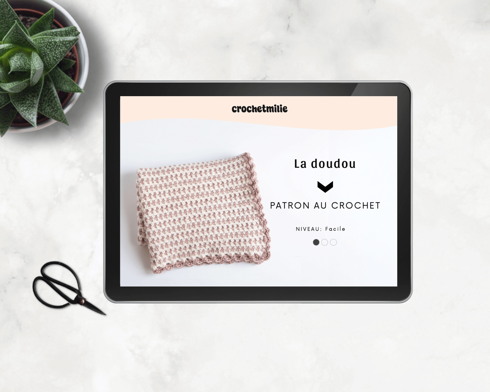 Patron au crochet - La doudou - Crochetmilie