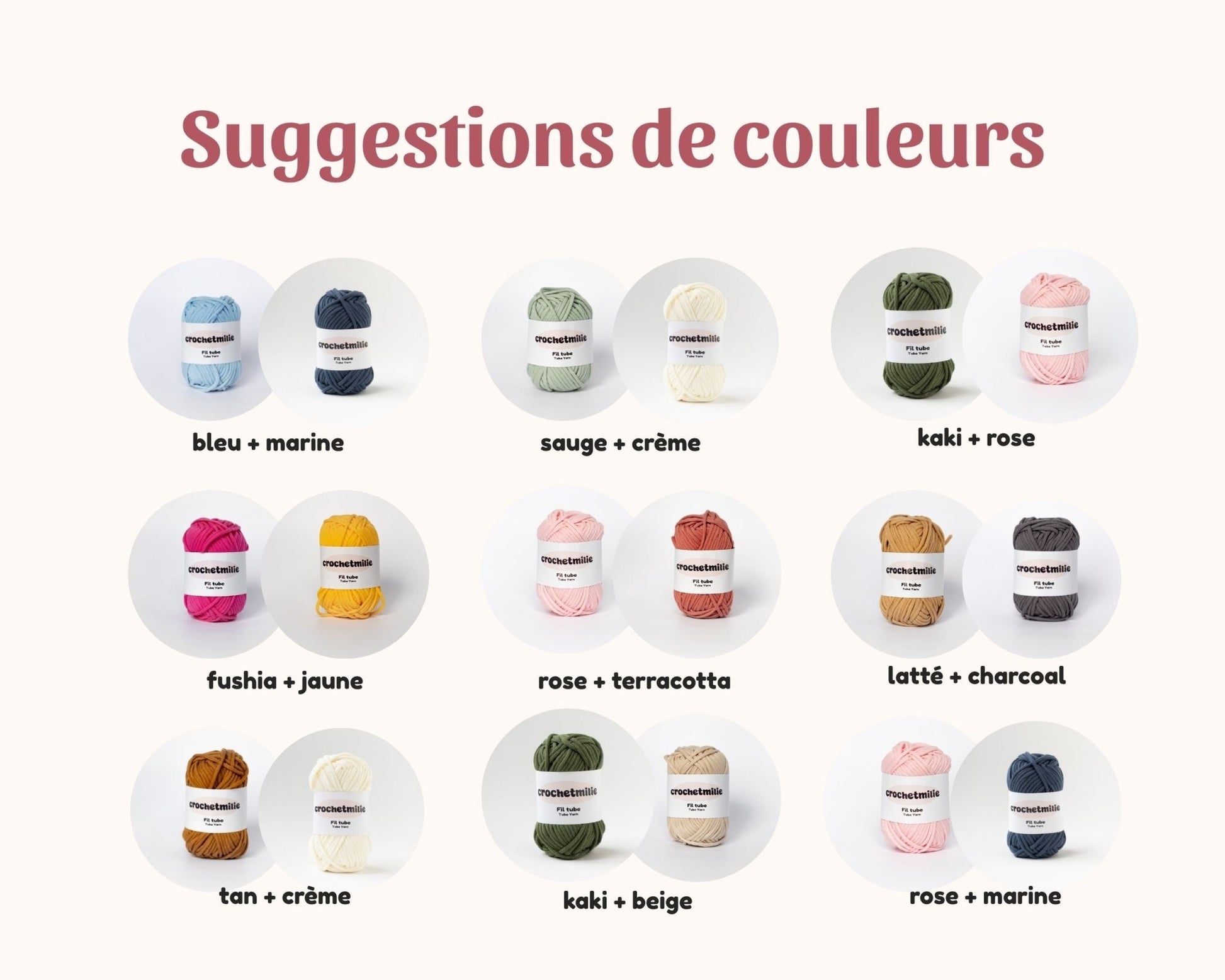 Patron au crochet - La pochette pratique - Crochetmilie