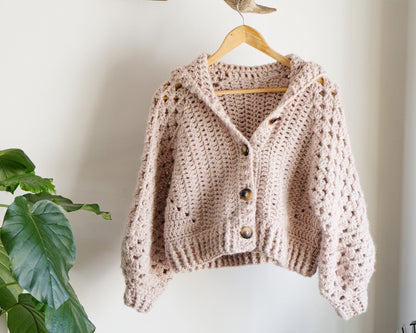 Patron au crochet - La veste douillette - Crochetmilie