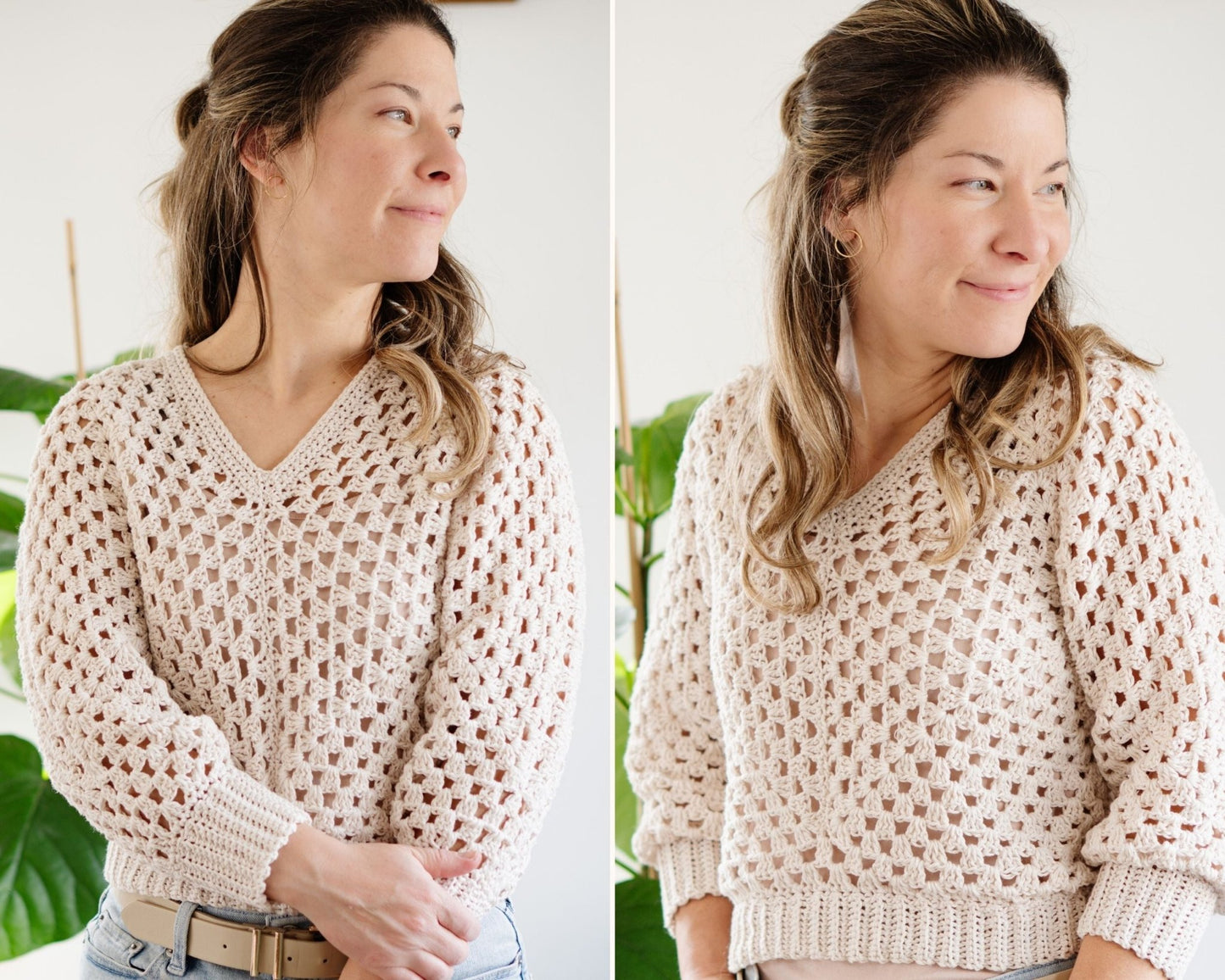 Patron au crochet - Le chandail léger - Crochetmilie