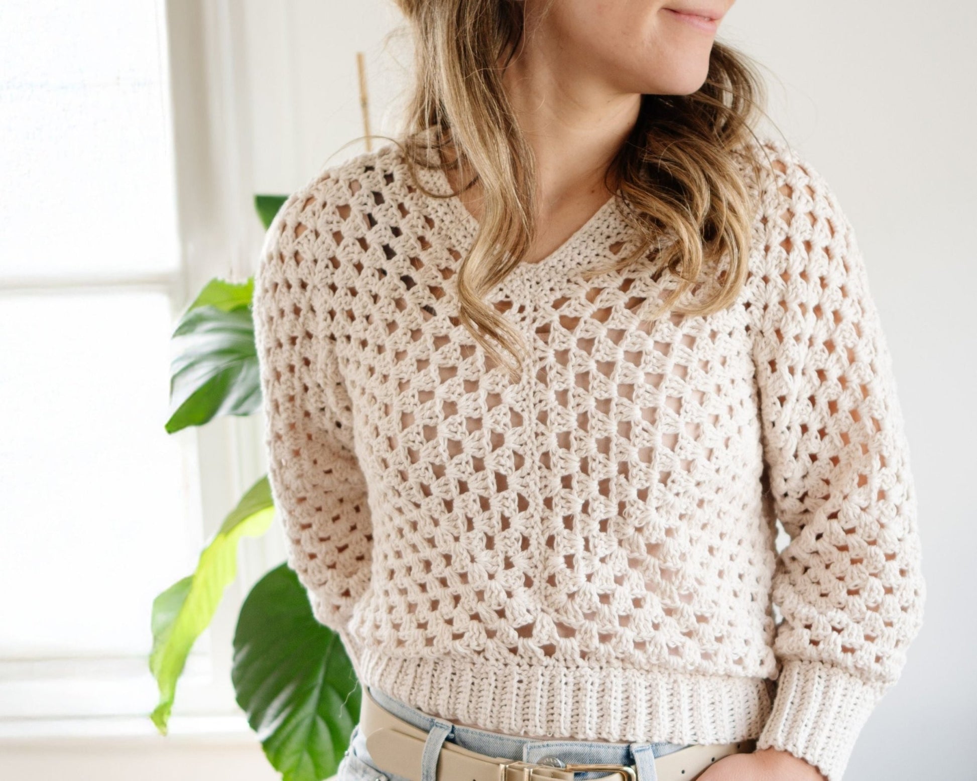 Patron au crochet - Le chandail léger - Crochetmilie