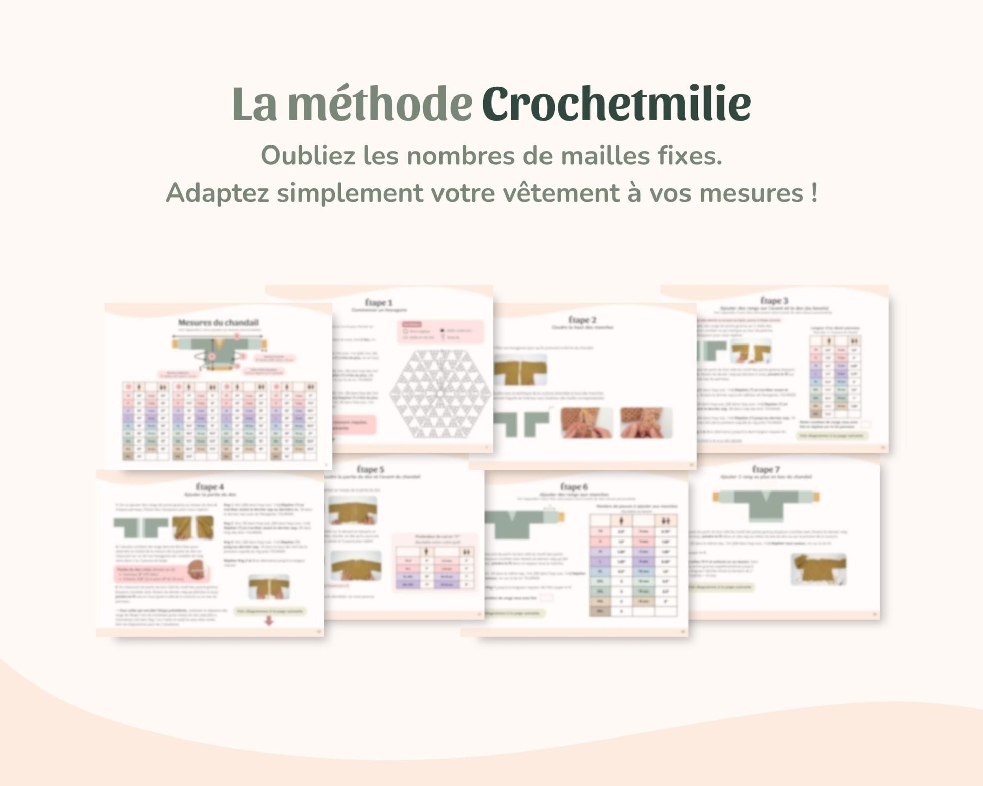 Patron au crochet - Le chandail léger - Crochetmilie