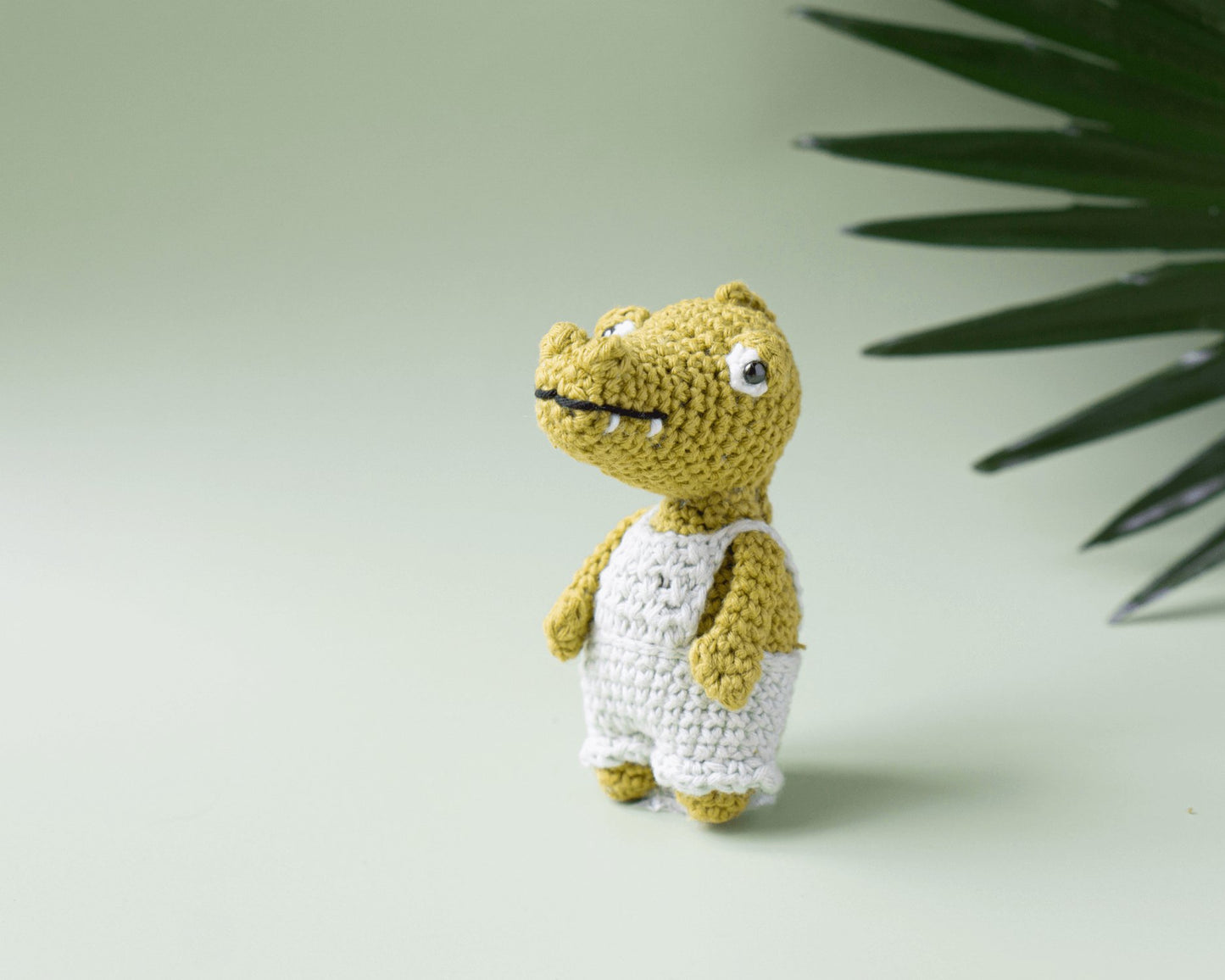 Patron au crochet - Le crocodile timide - Crochetmilie