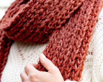 Patron au crochet - Le foulard douillet - Crochetmilie