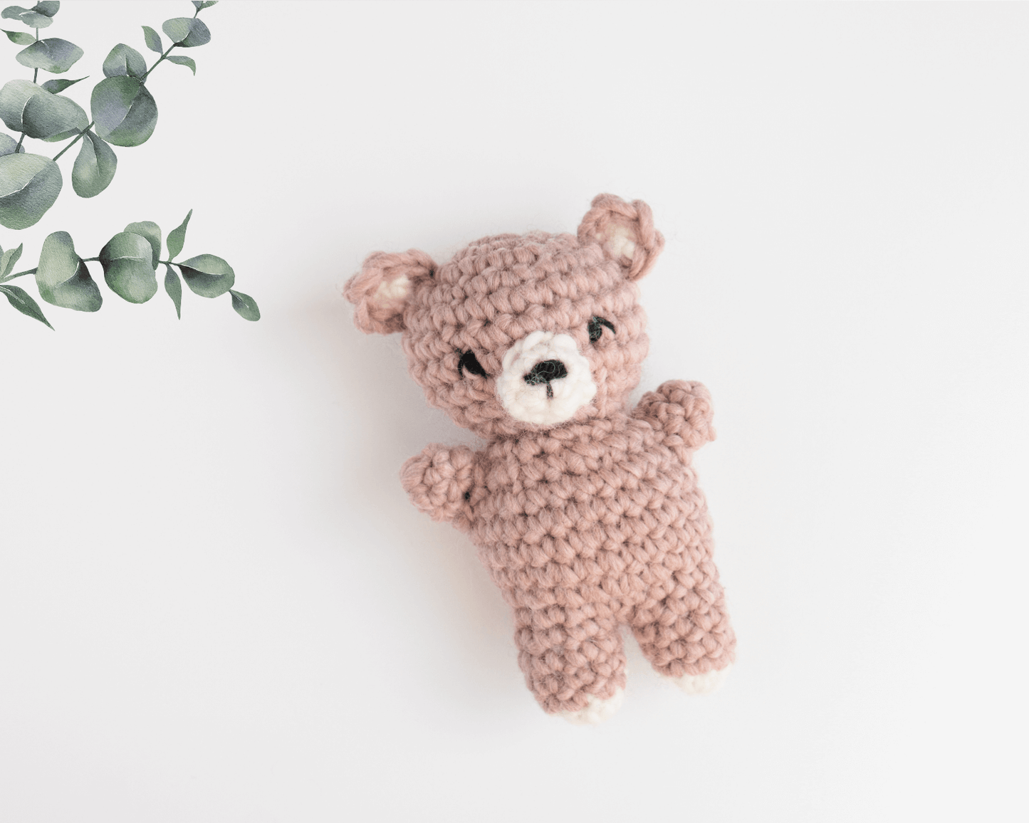 Patron au crochet - Le p'tit ourson - Crochetmilie