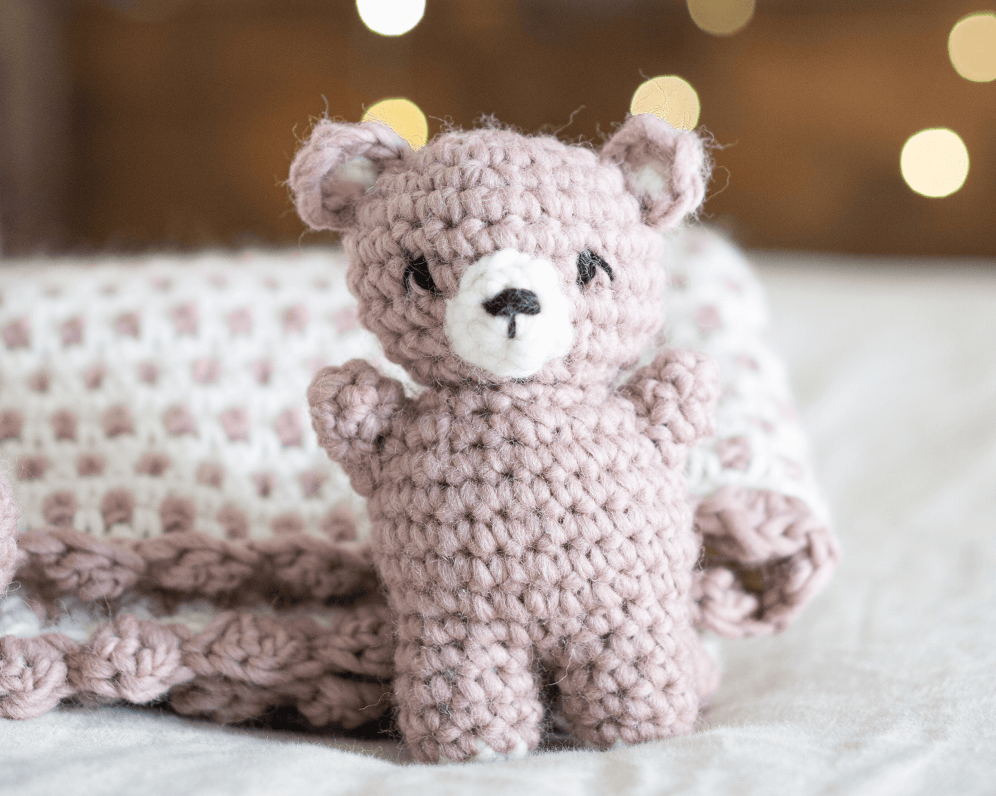 Patron au crochet - Le p'tit ourson - Crochetmilie