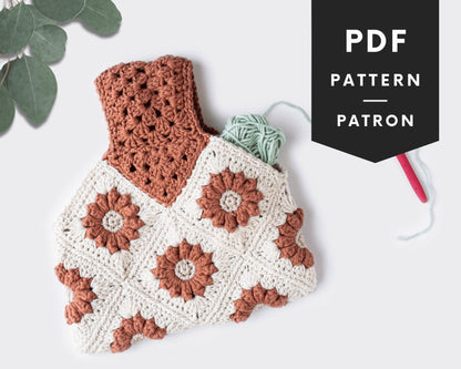 Patron au crochet - Le sac "J'crochète partout!" - Crochetmilie