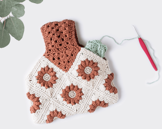 Patron au crochet - Le sac "J'crochète partout!" - Crochetmilie
