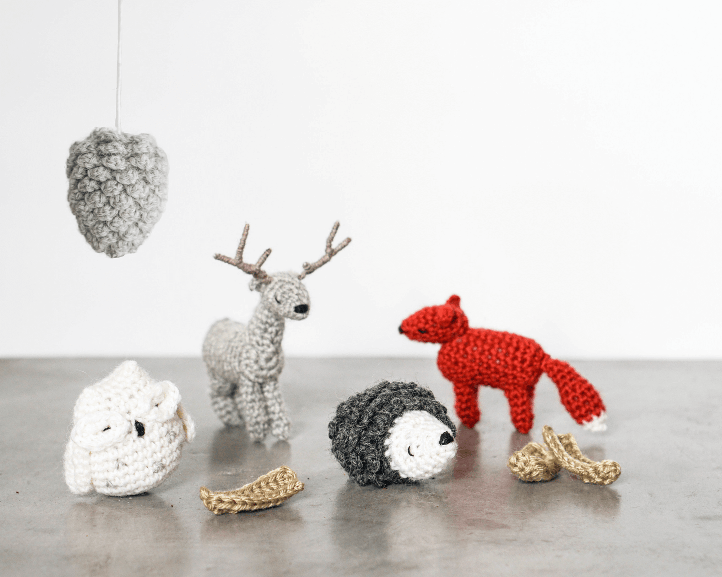 Patron au crochet - Les animaux de la forêt - Crochetmilie