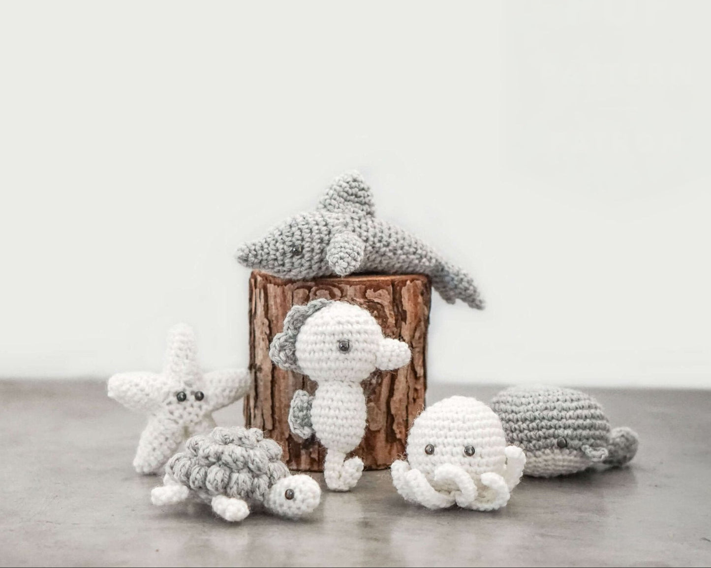 Patron au crochet - Les animaux de la mer - Crochetmilie