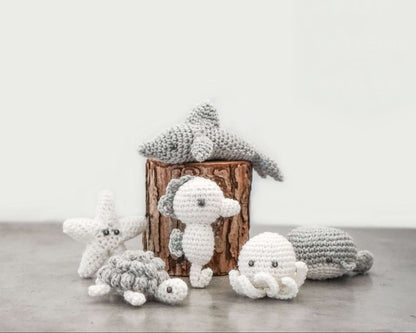 Patron au crochet - Les animaux de la mer - Crochetmilie