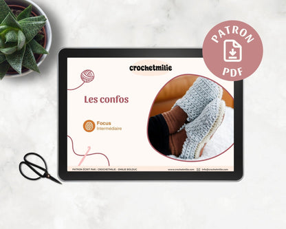 Patron au crochet - Les confos - Crochetmilie