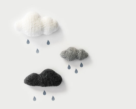 Patron au crochet - Les petits nuages - Crochetmilie