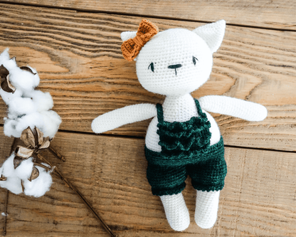 Patron au crochet - Lili le chat - Crochetmilie