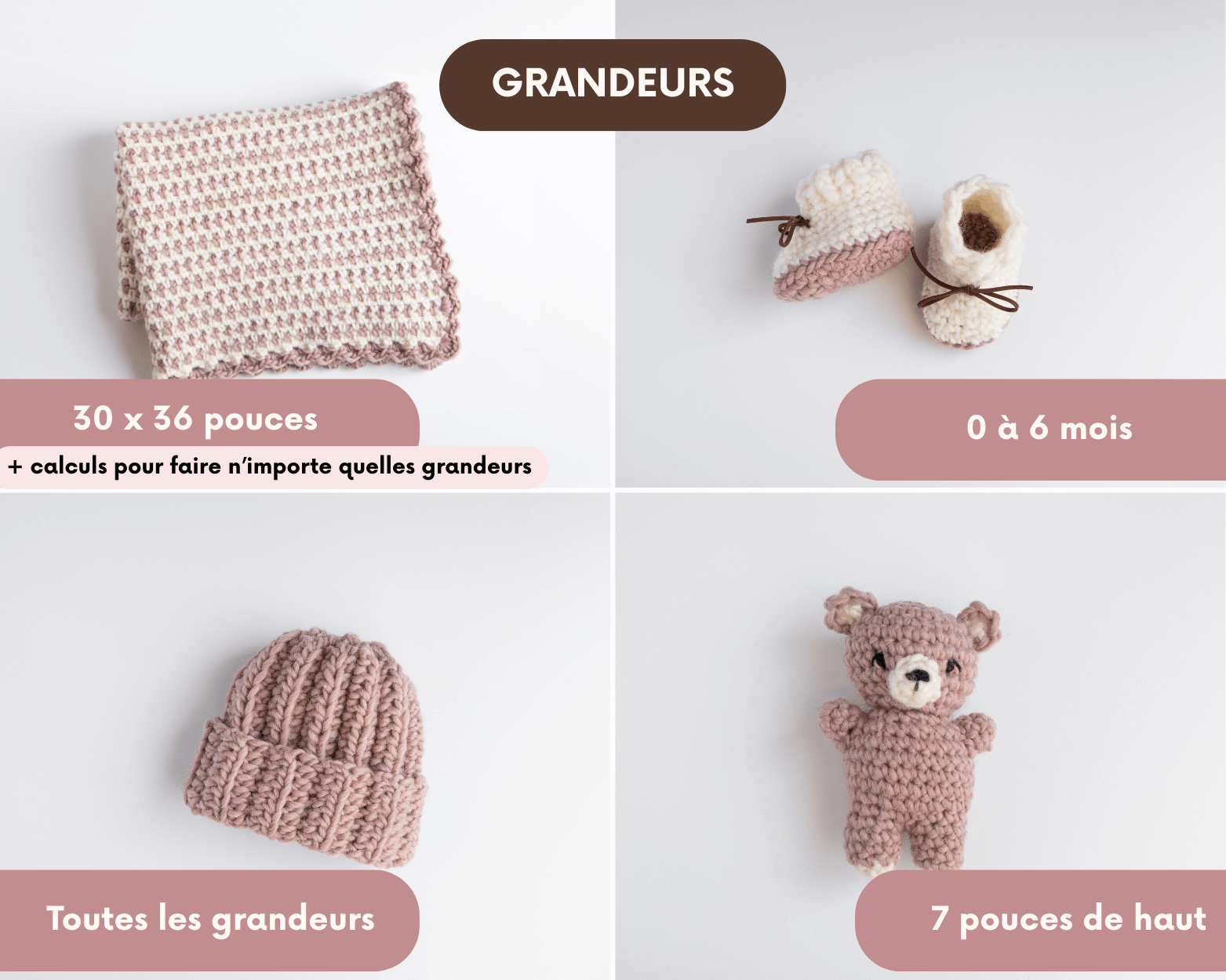 Tutoriel: Les essentiels de la future maman - Crochetmilie