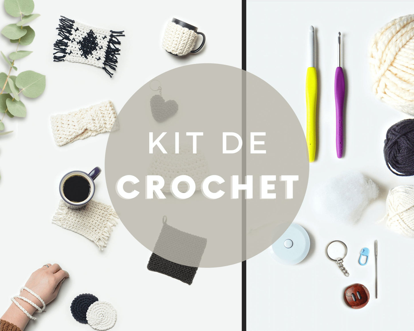 Le kit "COMMENT CROCHETER" - Crochetmilie