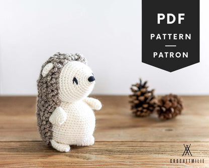 Patron au crochet - Le petit hérisson - Crochetmilie