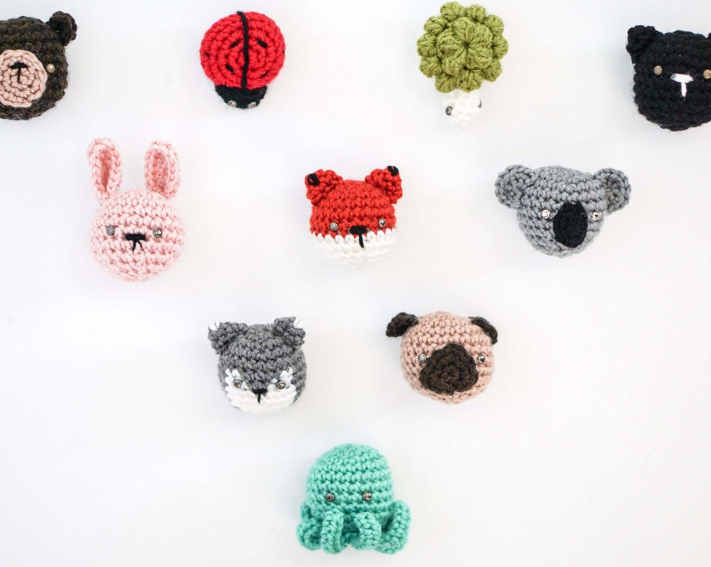 Patron au crochet - Mini animaux - Crochetmilie