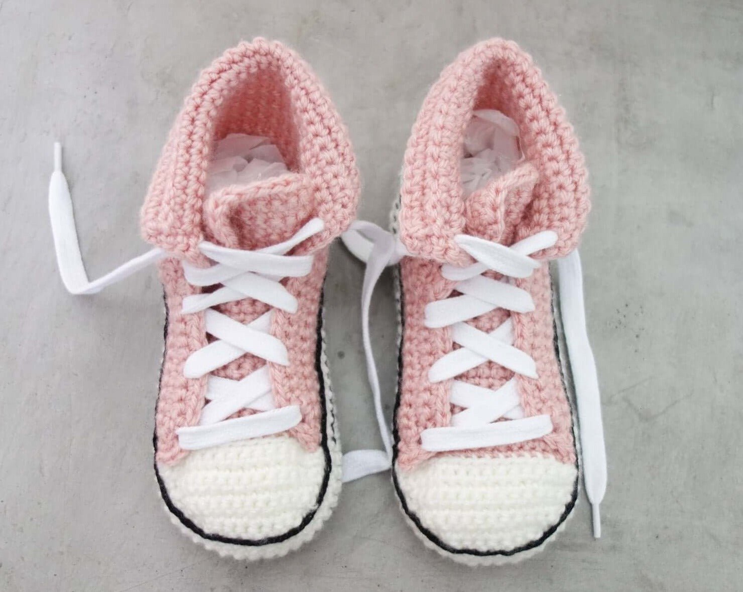 Baby Shoes Crochet Converse Slippers Pattern Crochet Pattern