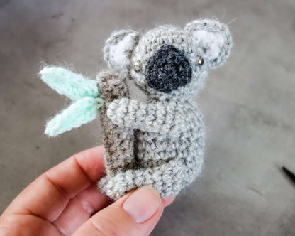 Patron au crochet - Un koala dans l'arbre - Crochetmilie