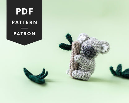 Patron au crochet - Un koala dans l'arbre - Crochetmilie